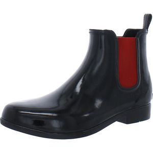 Lauren Ralph Lauren Womens Tally  Black Outdoors Pull On Rain Boots Shoes NWT